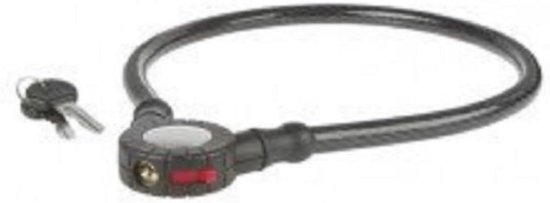 Foto: Automatisch kabelslot 12 x 650 mm gevlochten kabel met automatische vergrendeling