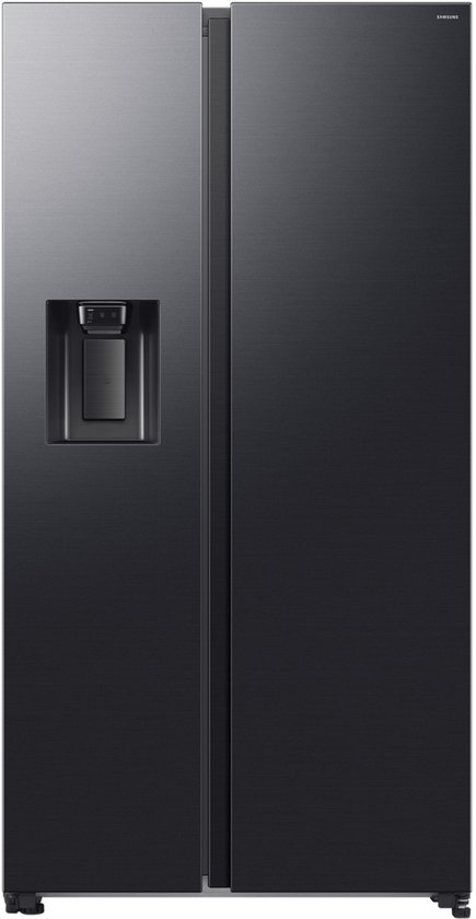 Samsung RS70F66KBFEF Amerikaanse koelkast zwart inox, Wi-Fi, Twin Cooling Plus, ijs- en waterdispenser, energiezuinig