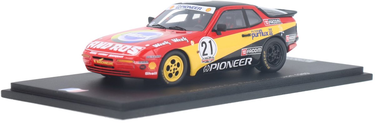 Porsche 944 Cup Spark Models Modelauto 1:43 1989 Michel Maisonneuve SF313 Schaalmodel