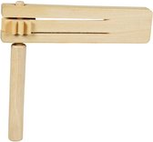 GOKI Ratel - Enkel - 15X1,5X14Cm - Hout - Muziek Maken