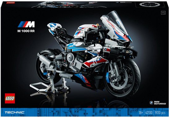 LEGO Technic BMW M 1000 RR Motor - Bouwbare Modelbouwset - 42130 | bol
