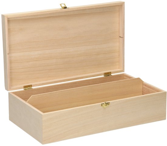 Versier je Houten Wijnkist - 2 Flessen