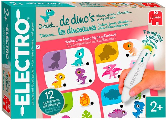Jumbo - Electro Wonderpen - Ontdek de Dino's - Eduactief spel