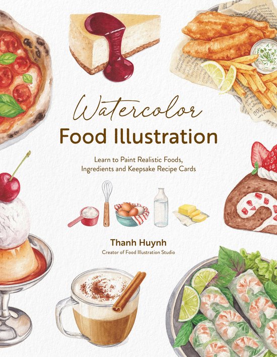 Watercolor Food Illustration - cover
