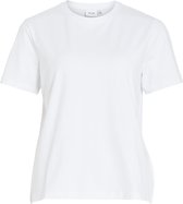 Vila T-shirt Vinora S/s T-shirt - Noos 14103448 White brillant Taille femme - XXL