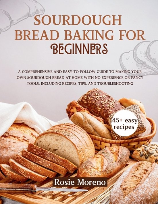 Sourdough bread baking for beginners - cover