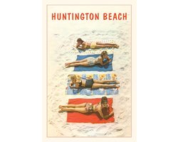 Pocket Sized - Found Image Press Journals-The Vintage Journal Bathing Beauties, Huntington Beach, California