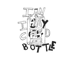 Hot beer in an icy-cold bottle