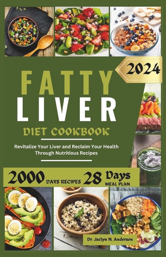Fatty Liver Diet Cookbook - cover