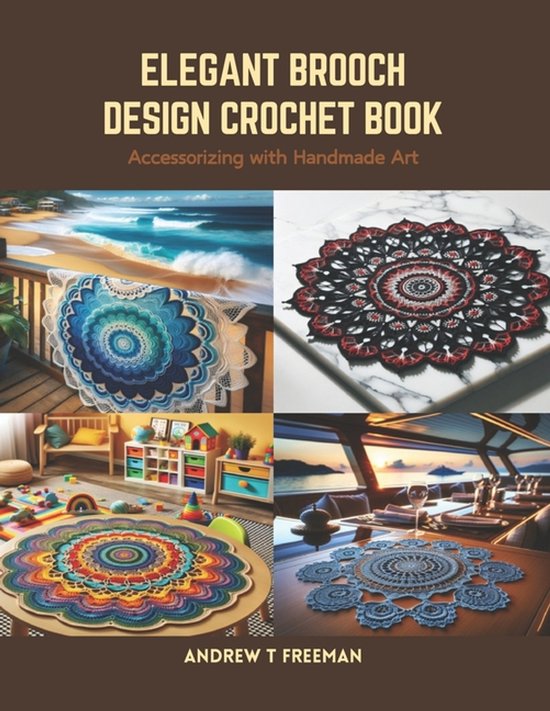 Elegant Brooch Design Crochet Book