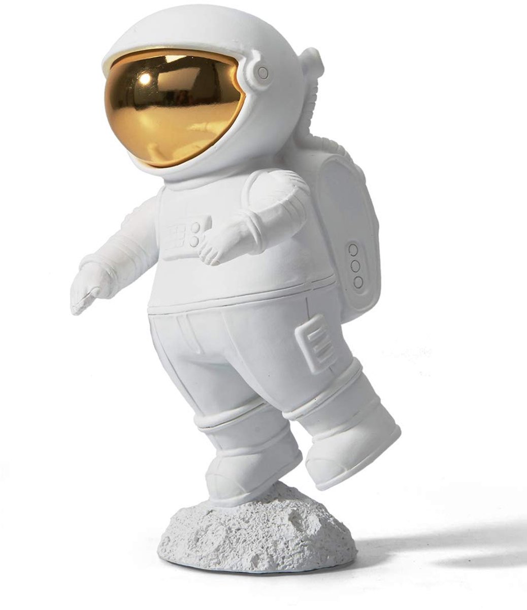 Unyqoos® Unieke Astronaut Sculptuur voor Moderne Woonkamer Decoratie en Cadeau Ideeën