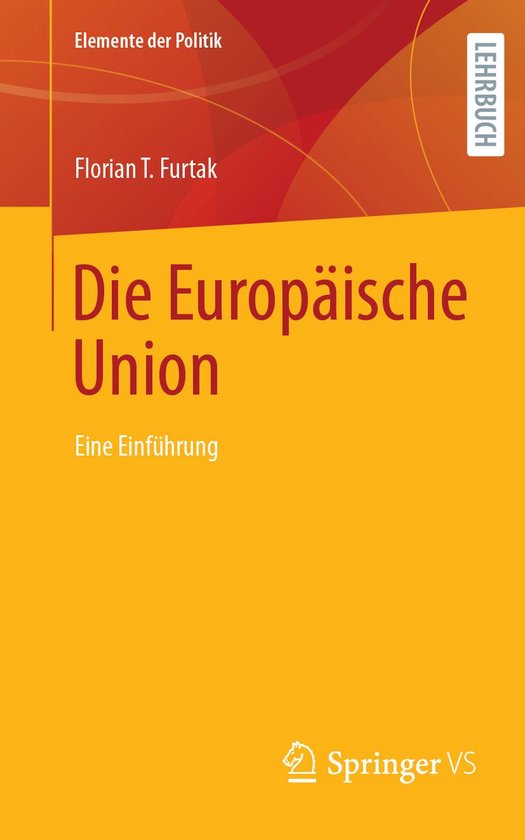 Elemente der Politik - Die Europäische Union - cover