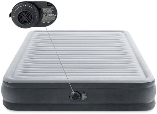 QUEEN DURA-BEAM SERIES MID RISE AIRBED WITH BIP - 203x152x33cm - 2 persoons