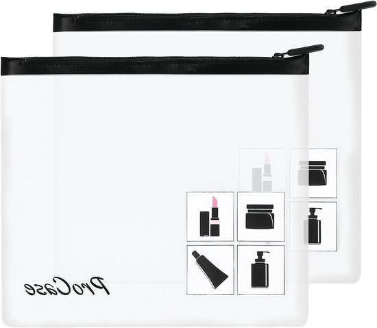 Transparante toilettas - Handig voor handbagage - Benson
