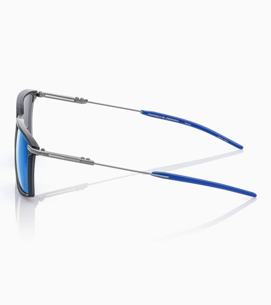 Zonnebril Porsche Design P8986 -55D264 55-20-145- zwart/zilver/blauw van Merkloos — afbeelding 2