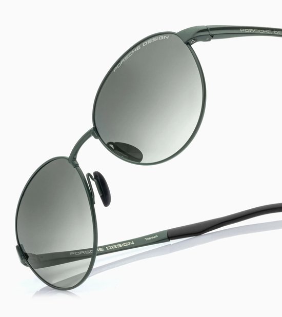 Zonnebril Porsche Design P8985 -56D226-56-18-145- donkergroen/zwart van Merkloos — afbeelding 2