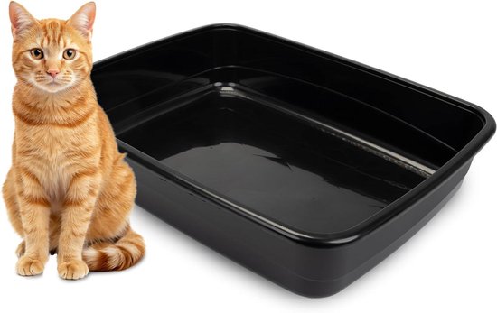 Open kattenbak kat Nip 30 kunststof box voor optimale hygiëne Open kattenbak kat Nip 30 kunststof box voor optimale hygiëne