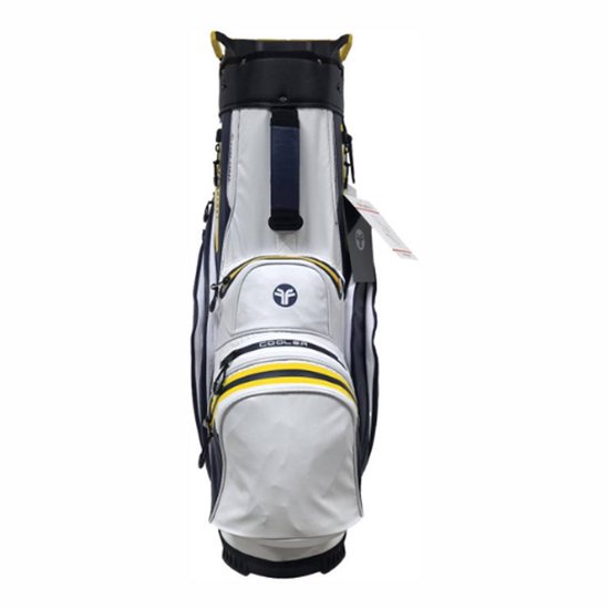 Fastfold Mercury Cartbag Navy/Wit/Geel van Merkloos — afbeelding 3