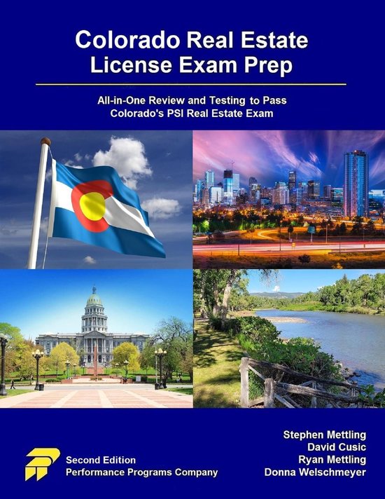Colorado Real Estate License Exam Prep: All-in-One Review an ... - cover