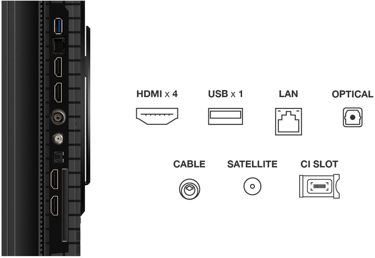 TCL 75P8K - 75 inch - 4K QLED - 2025 - Smart TV thumbnail 3
