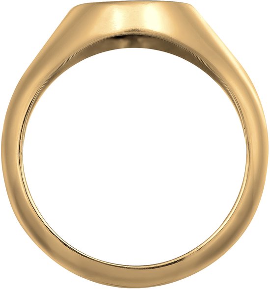 KUZZOI Ring Homme Sceau Boussole Homme en Argent Massif 925