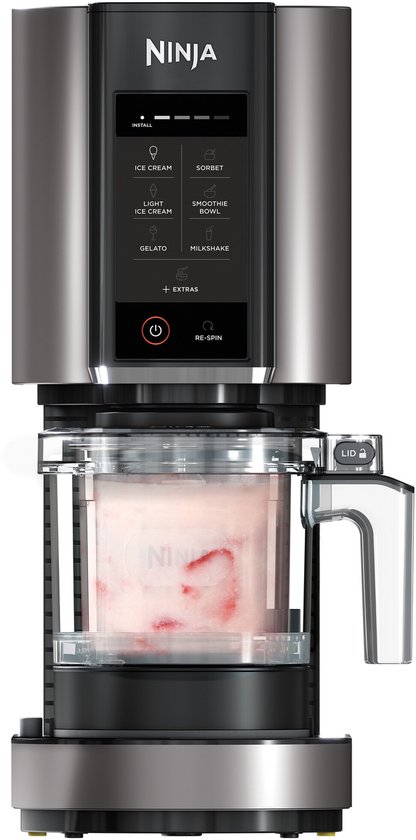 Ninja Creami - 7-in-1 IJsmachine - Ice Cream Maker voor Roomijs, Milkshake, Smoothie Bowl en meer - Foodi - NC300EU