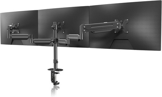Houder voor twee monitoren/dubbele 17 -27 14kg Maclean MC-854 VESA 75x75 100x100 past op MC-848 en MC-849