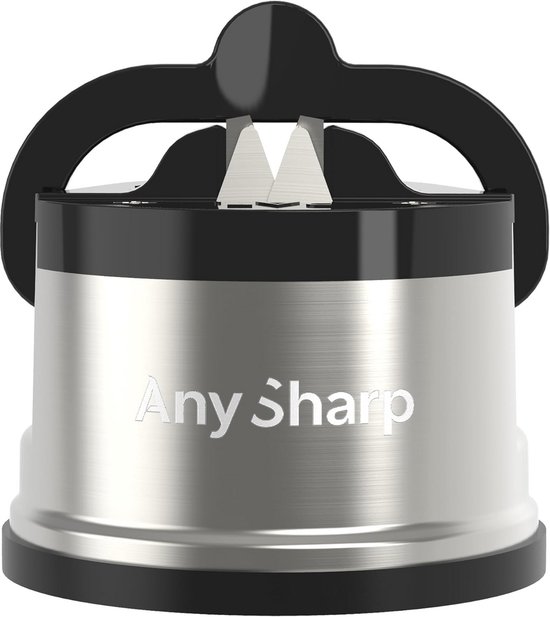 AnySharp Pro Metal Messenslijper, Handsfree Veiligheid, PowerGrip