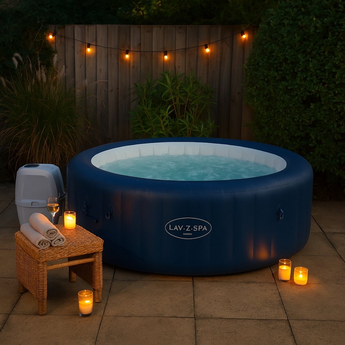 Bestway - Opblaasbare Spa - Lazy-Z Spa AirJet Plus - Milan - afbeelding 3