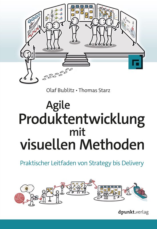 Agile Produktentwicklung mit visuellen Methoden - cover