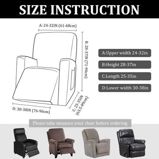 Stoelhoes Anza - Bescherm je relaxfauteuil en geniet langer