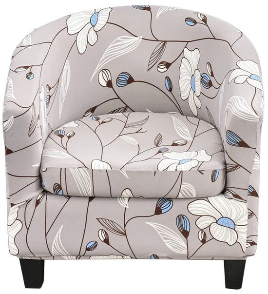 CHNSHOME Tub stoelhoezen 2 stuk stretch club stoel slipcovers 1 zits Tub stoel Tullsta stoel slipcovers