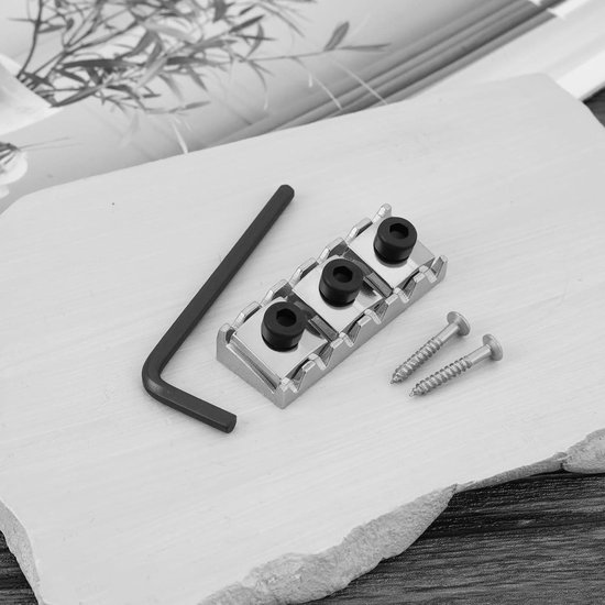 Verstelbare Tremolo Anchor Stud, 8 Mm Elektrische Gitaar Tremolo Bridge Studs Ankers Compatibel met Floyd Rose Bridges & Bridge Parts Basgitaaronderdelen (BLACK
