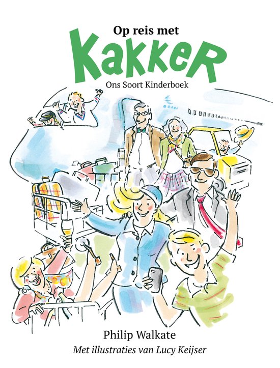 Kakker-reeks 3 - Op reis met Kakker - cover