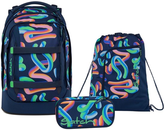 Renewold Kids School Rugzak Set, School Bag Lunch Box