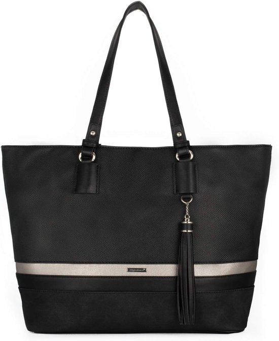 CHICECO Extra Grote Shopper Handtas voor Dames, Grote Werktas, Reistas, Waterdicht, zwart, XX-Large