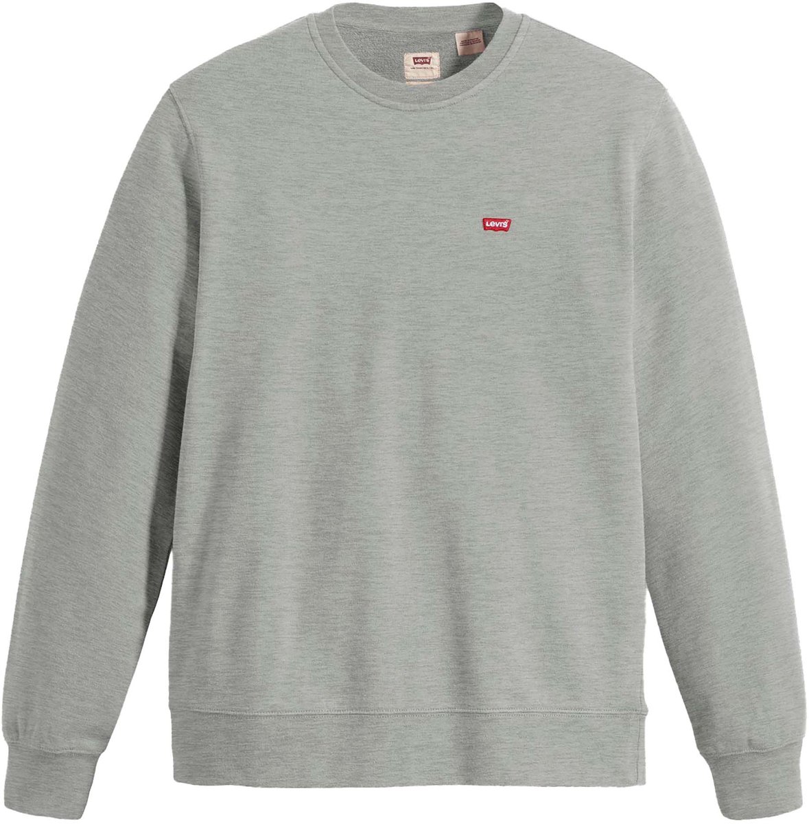 Levis New Original Crew 0002 Sweater Fashion Wear Volwassen Grijs