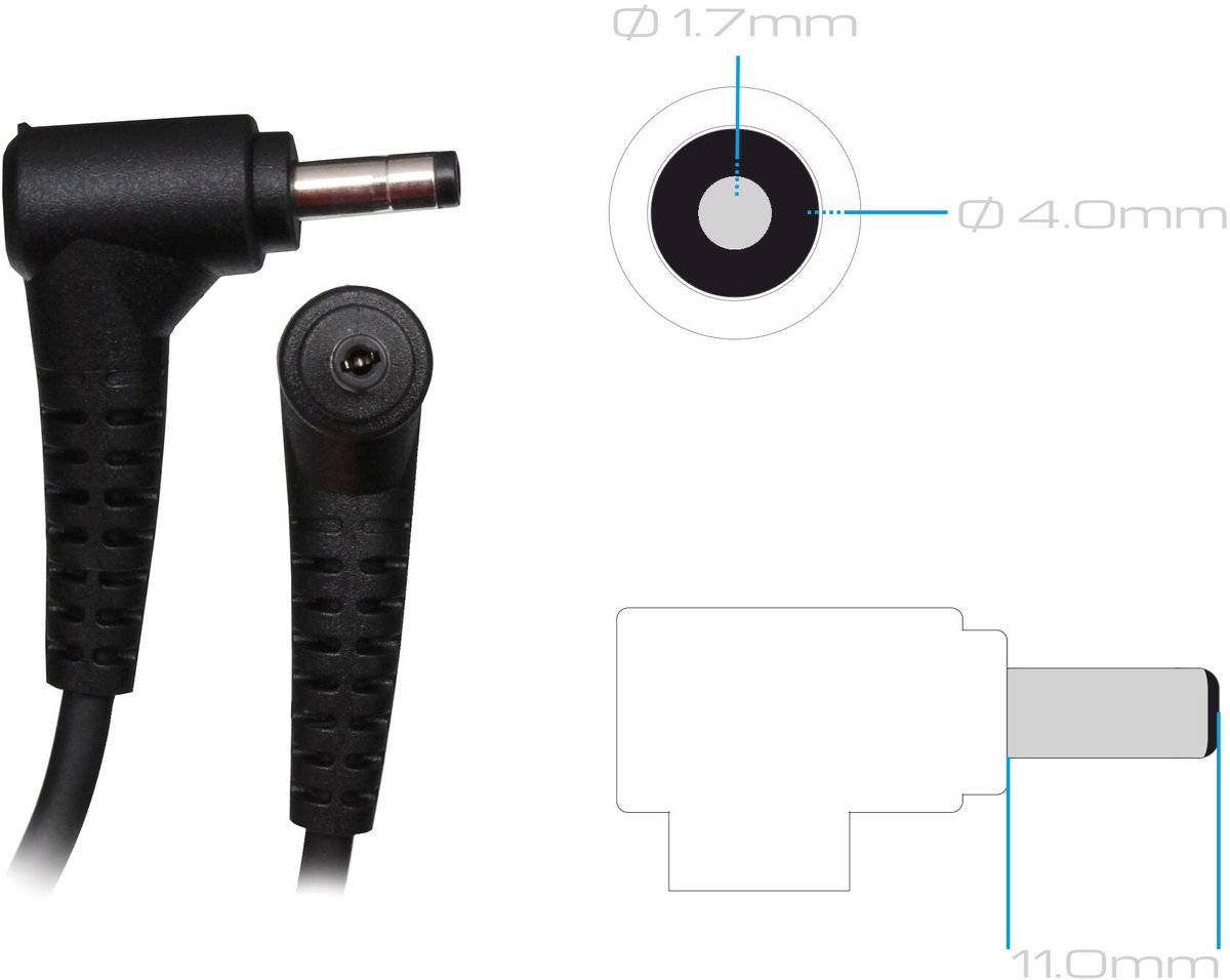 Lenovo GX20L23043 oplader 45W