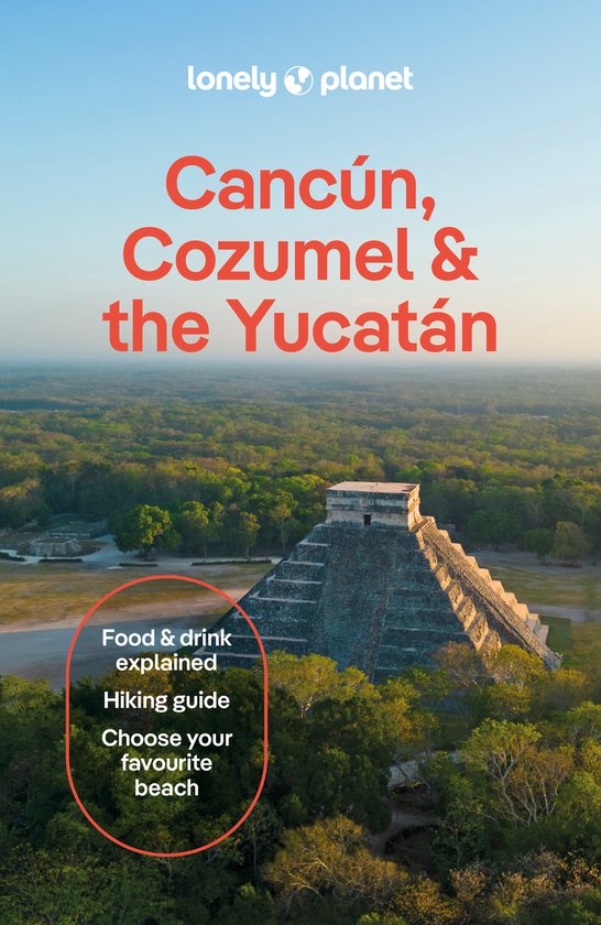Travel Guide- Lonely Planet Cancun, Cozumel & the Yucatan - cover
