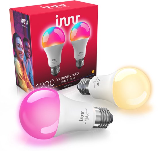 Innr E27 RGBW Slimme Lamp 2-pack