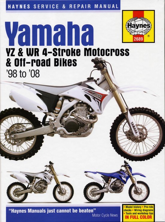 Yamaha Yz & Wr 4-Stroke Motocross Bikes