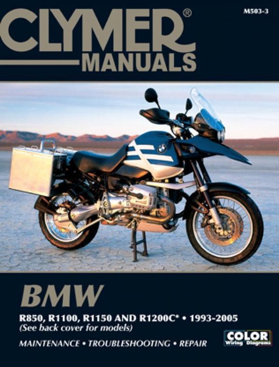 Clymer Bmw R850, R1100, R1150 and R1200c 1993-2005 - cover
