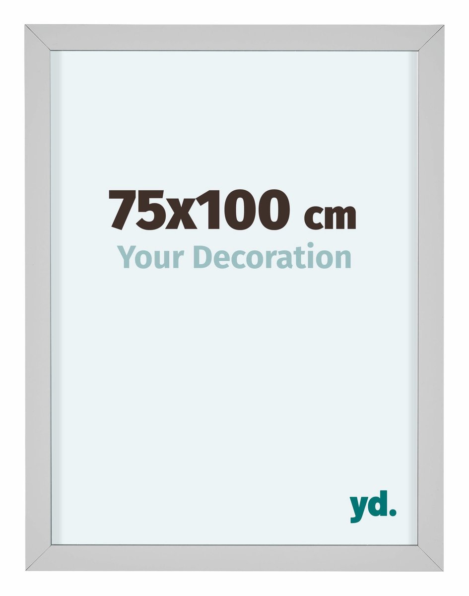 yd. Your Decoration - Fotolijst 75x100 cm - Aluminium - Wit - Virginia