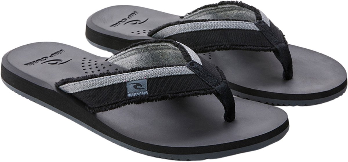 2025 Rip Curl Heren Reactor Open Toe Sandals - Black
