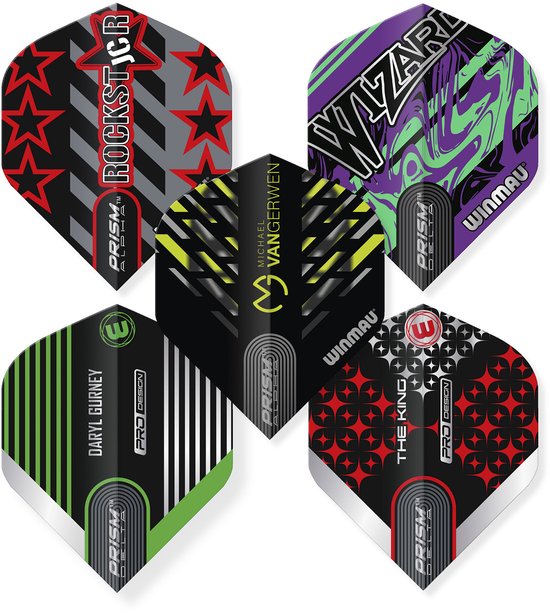Winmau Players Flight Collection - Dart Flights van Winmau — afbeelding 4