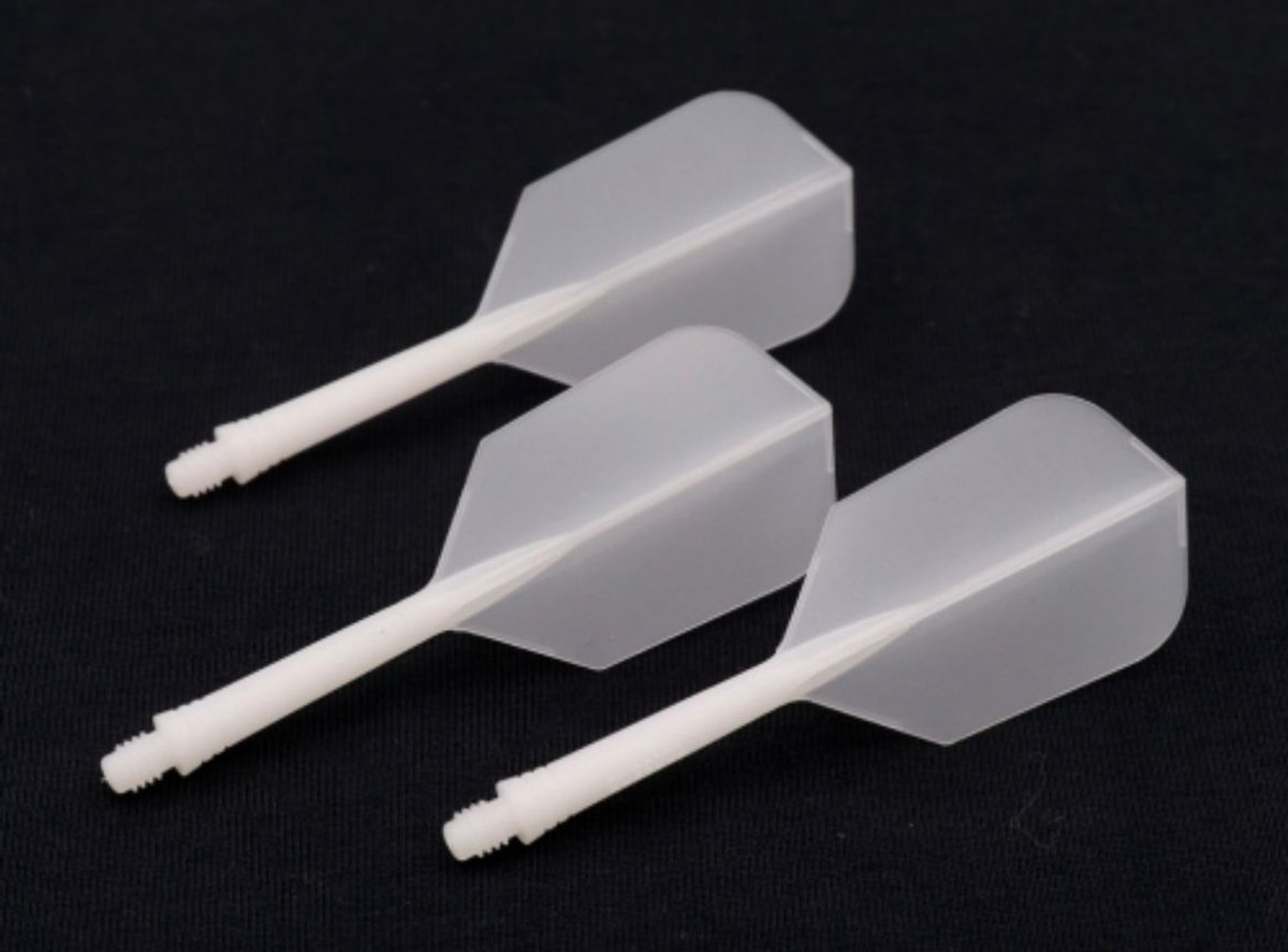 Cuesoul - Tero Flight System AK5 Rost Slim - Clear - Dart Flights