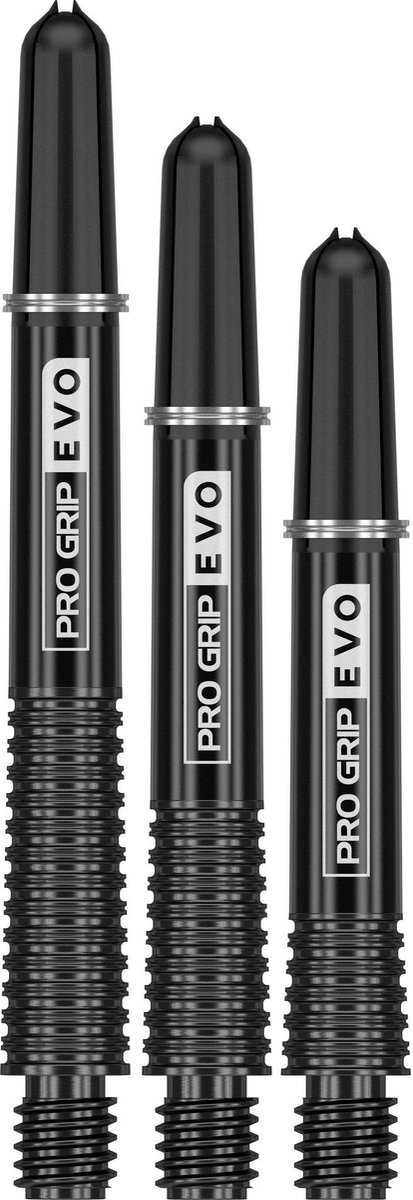 Target Pro Grip Evo Al Black - Dart Shafts Short