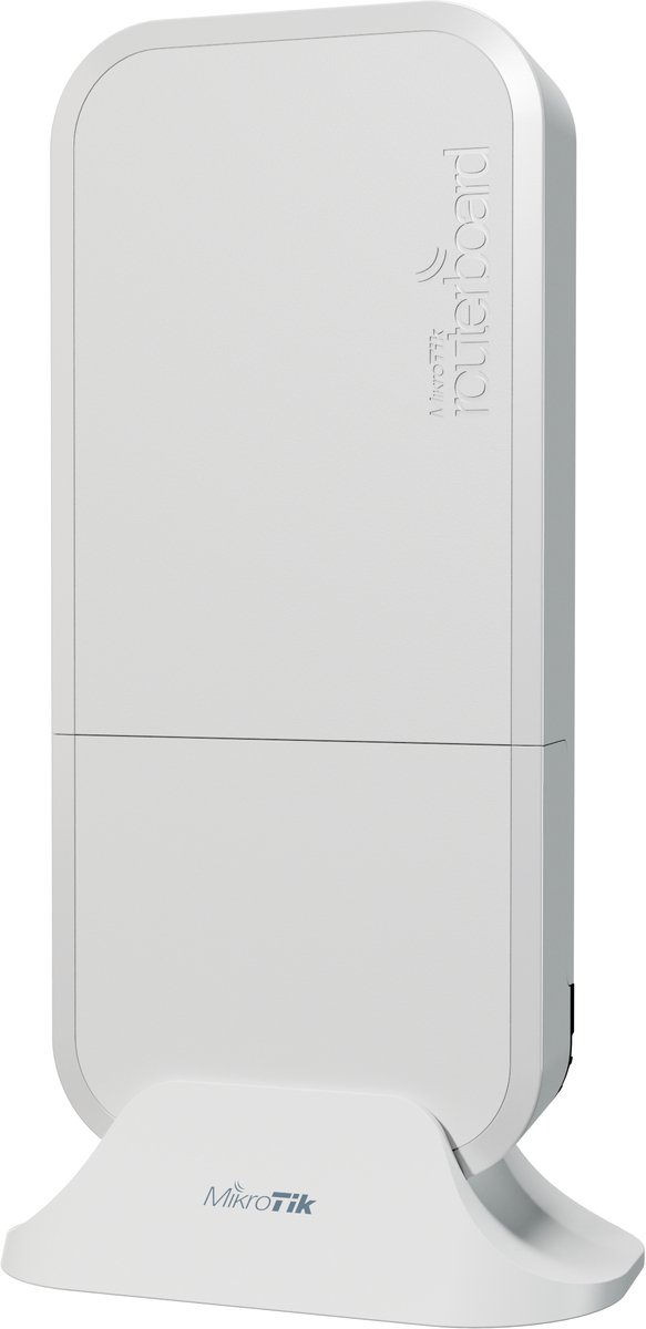 MikroTik wAP ax - Acces Point Draadloze-toegangspunt Wi-Fi 6 - Dual Band (2,4GHz, 5GHz) - RouterOS v7 - PoE - wit