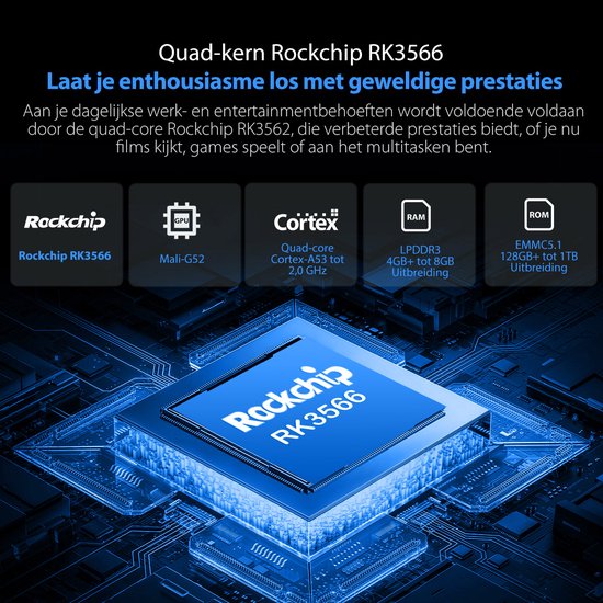 Tablette Oscal Pad 70 WiFi 10.1" HD+ IPS - Android 14 - 2.4G+5G WiFi 6, - RAM 12 GB - ROM 128 GB - 8MP+13MP - 6580mAh - Avec Clavier - Grijs