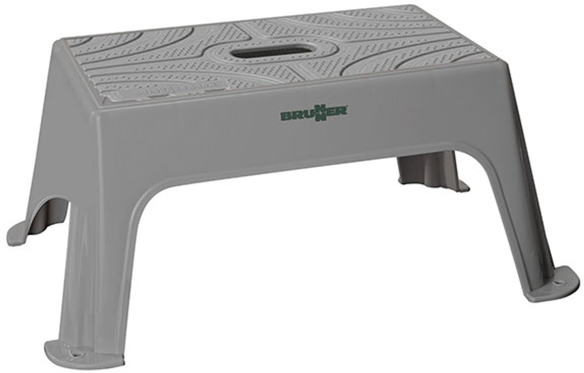 Brunner Gamut Opvouwbaar Opstapkrukje - Kunststof Stapkruk - 120 kg Draagkracht - Lichtgewicht en Compact - Voor Caravan, Camping en Thuisgebruik